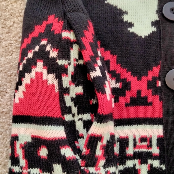 NWT Sz XS Anthro Aldomartin's Fair Isle Long Cardigan - Picture 7 of 13